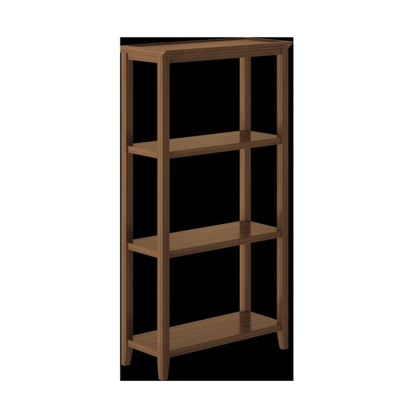 Brown 3 Shelves Storage Bookcase